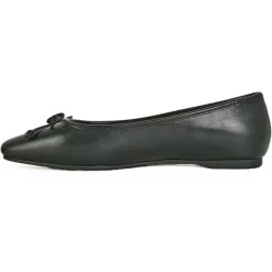 Ballerines|VICE VERSA Ballerines A Noeud Femme Noir Bout Carre