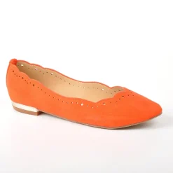 Ballerines|VICE VERSA Ballerines Ajourees Femme Orange