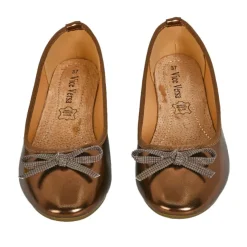 Ballerines|VICE VERSA Ballerines Femme Bronze A Noeud