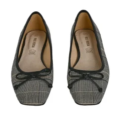 Ballerines|VICE VERSA Ballerines Femme Imprime Prince De Galles