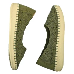 Chaussures Confort|SCALINA Ballerines Femme Kaki