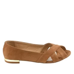 Ballerines|VICE VERSA Ballerines Ouvertes Femme Marron