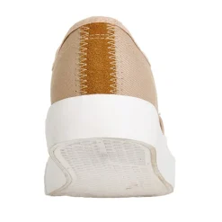 Baskets, Sneakers|STREET LIFE Baskets / Tennis En Toile Beige Lacets Elastiques