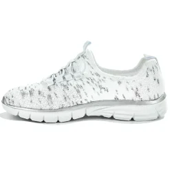 Baskets, Sneakers|STREET LIFE Baskets Avec Lacets Elastiques Femme Blanc Chine