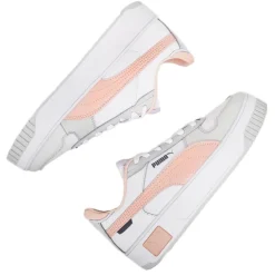 Baskets, Sneakers|PUMA Baskets Basses Femme Blanc Carina Street