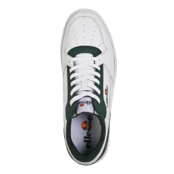 Baskets, Sneakers|ELLESSE Baskets Basses Homme Blanc Et Vert