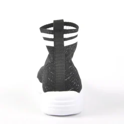 Baskets, Sneakers|GIRL TIME Baskets Chaussettes Femme Noir Ultra Leger