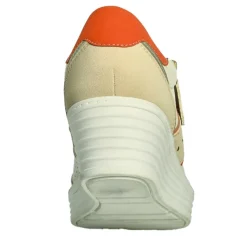 Chaussures Confort|SCALINA Baskets Compensees Femme Beige