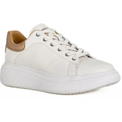 Baskets, Sneakers|STREET LIFE Baskets Compensees Femme Blanc Ivoire