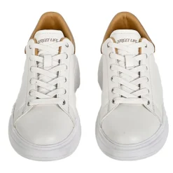 Baskets, Sneakers|STREET LIFE Baskets Compensees Femme Blanc Ivoire