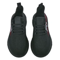 Baskets, Sneakers|GAMSTAR Baskets De Sport Homme En Maille Noire