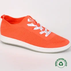 Baskets, Sneakers|ALMA PLANETE Baskets Eco-Responsable Femme Orange Alma