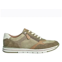 Chaussures Confort|RELIFE Baskets Femme Beige