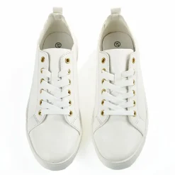 Baskets, Sneakers|STREET LIFE Baskets Femme Blanc A Bord Croque