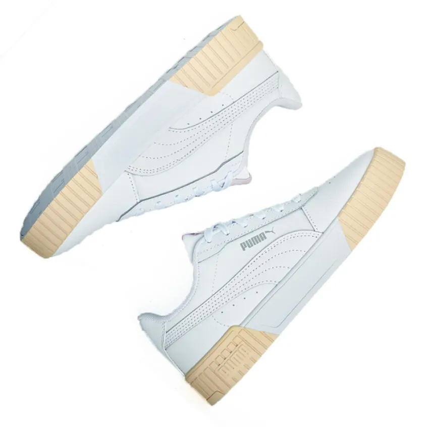 Baskets, Sneakers|PUMA Baskets Femme Blanc Carina 2.0