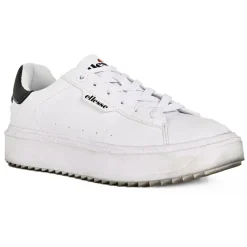 Baskets, Sneakers|ELLESSE Baskets Femme Blanc Semelle Crantee