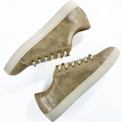 Baskets, Sneakers|STREET LIFE Baskets Femme Dore