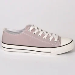 Baskets, Sneakers|STREET LIFE Baskets Femme En Toile Grise