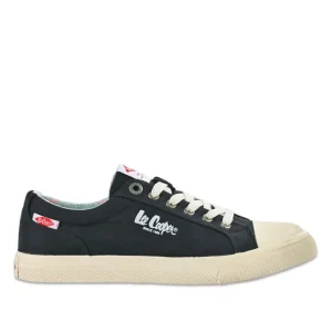 Baskets, Sneakers|LEE COOPER Baskets Femme En Toile Noire
