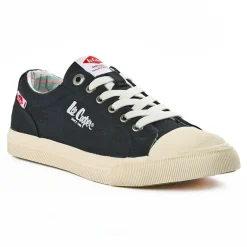 Baskets, Sneakers|LEE COOPER Baskets Femme En Toile Noire