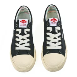 Baskets, Sneakers|LEE COOPER Baskets Femme En Toile Noire