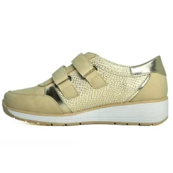 Chaussures Confort|LADY CONFORT Baskets Femme Rose