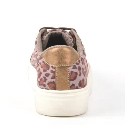 Baskets, Sneakers|SKILLS Baskets Femme Leopard