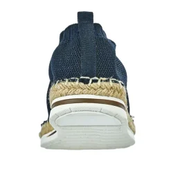 Baskets, Sneakers|STREET LIFE Baskets Femme Maille Bleu Marine Lacets Elastiques