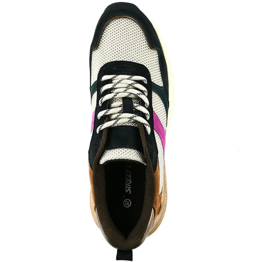 Baskets, Sneakers|STREET LIFE Baskets Femme Multicolore