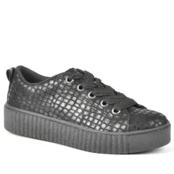 Baskets, Sneakers|SKILLS Baskets Femme Noir