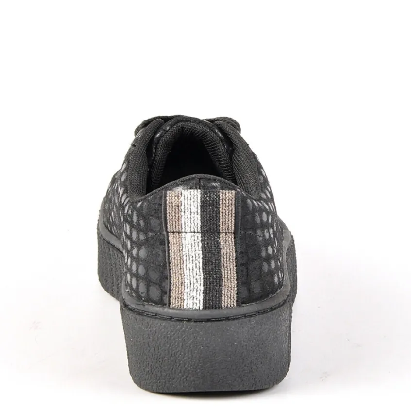 Baskets, Sneakers|SKILLS Baskets Femme Noir