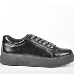 Baskets, Sneakers|GIRL TIME Baskets Femme Noir