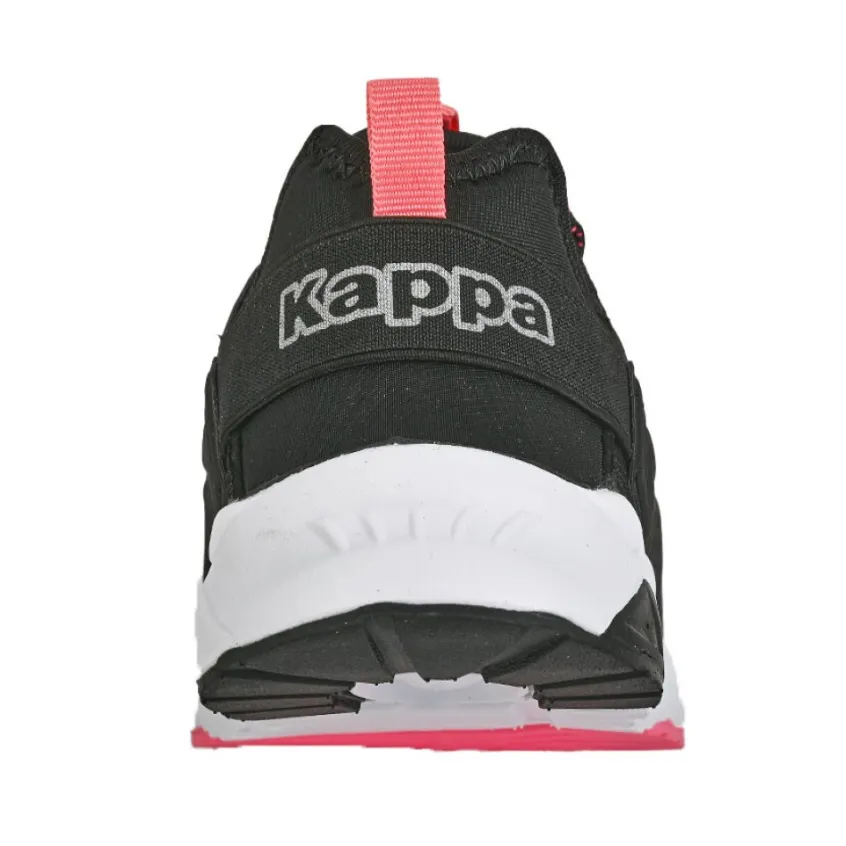 Baskets, Sneakers|KAPPA Baskets Femme Noir Et Rose San Puerto