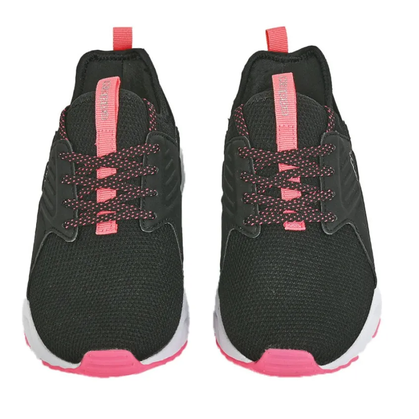 Baskets, Sneakers|KAPPA Baskets Femme Noir Et Rose San Puerto
