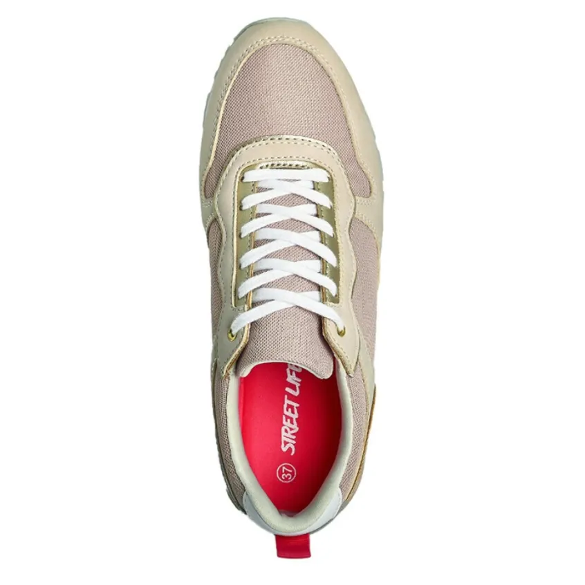 Baskets, Sneakers|STREET LIFE Baskets Femme Nude
