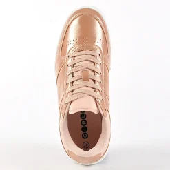 Baskets, Sneakers|GIRL TIME Baskets Femme Rose