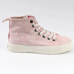 Baskets, Sneakers|LEE COOPER Baskets Femme Rose Imprime Fleuri