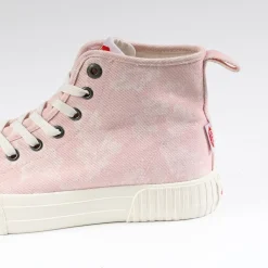 Baskets, Sneakers|LEE COOPER Baskets Femme Rose Imprime Fleuri