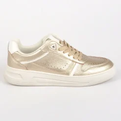 Baskets, Sneakers|STREET LIFE Baskets Femme Dore