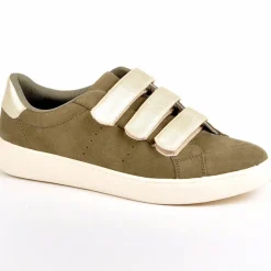 Baskets, Sneakers|STREET LIFE Baskets Femme Kaki