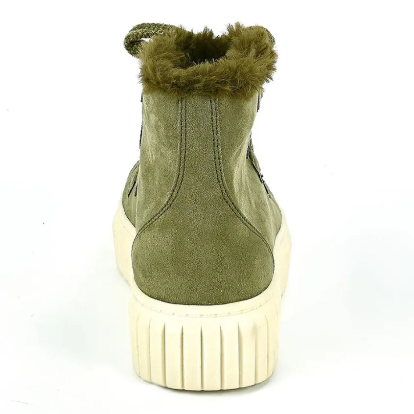 Baskets, Sneakers|STREET LIFE Baskets Femme Kaki