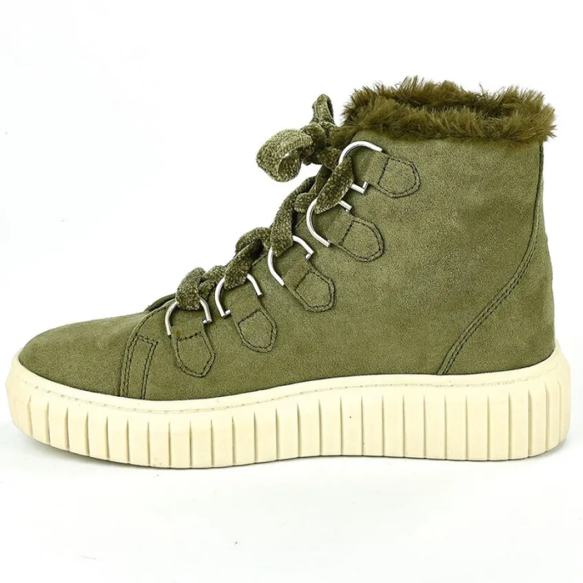 Baskets, Sneakers|STREET LIFE Baskets Femme Kaki