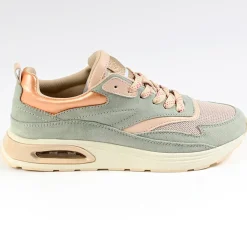 Baskets, Sneakers|STREET LIFE Baskets Femme Vert