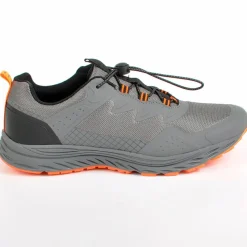 Baskets, Sneakers|STREET LIFE Baskets Homme Avec Lacets Elastiques Gris