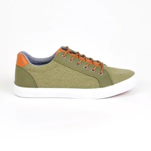 Baskets, Sneakers|STREET LIFE Baskets Homme Bi-Matieres Vert