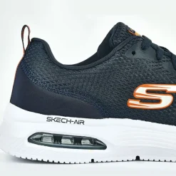 Baskets, Sneakers|SKECHERS Baskets Homme Bleu Marine Skech-Air Dyna-Air