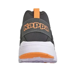 Baskets, Sneakers|KAPPA Baskets Homme Gris Et Orange San Puerto