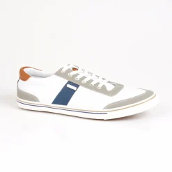 Baskets, Sneakers|KAPPA Baskets Homme Blanc Faurecia