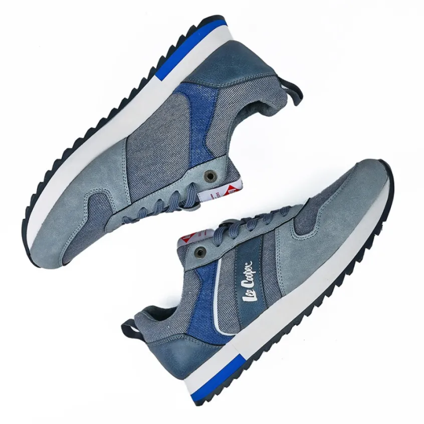 Baskets, Sneakers|LEE COOPER Baskets Homme Bleu