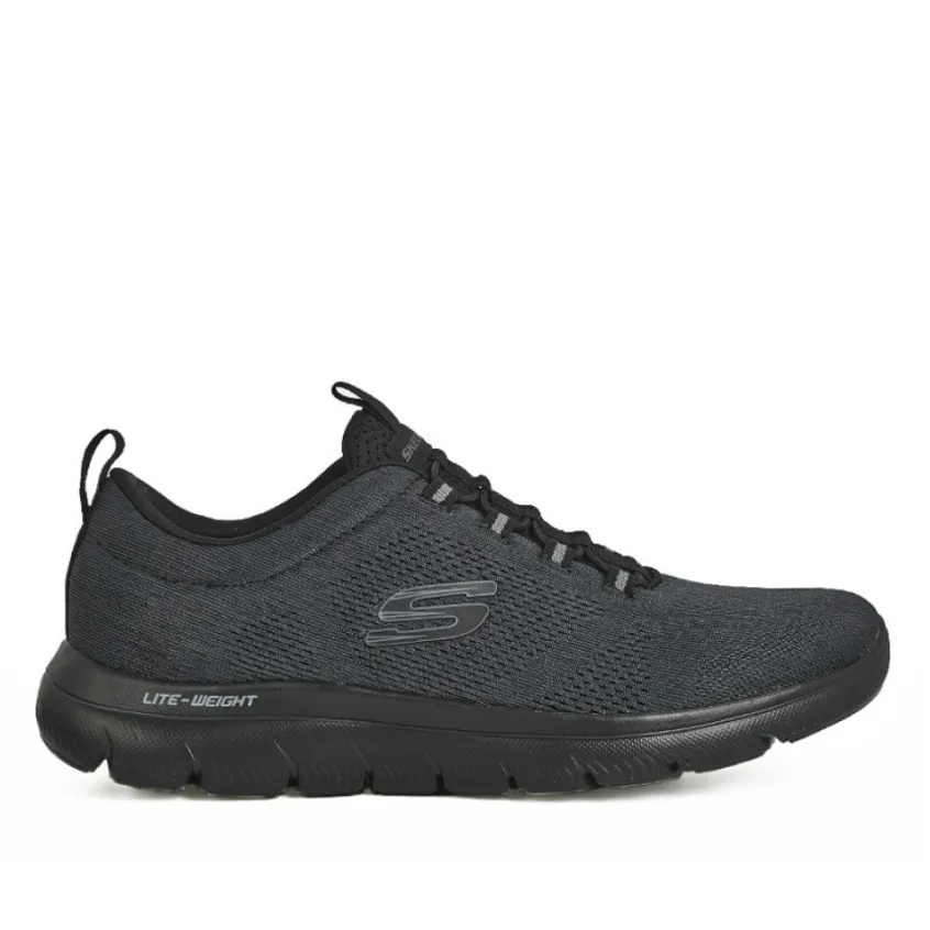 Baskets, Sneakers|SKECHERS Baskets Homme Noir Summits Louvin